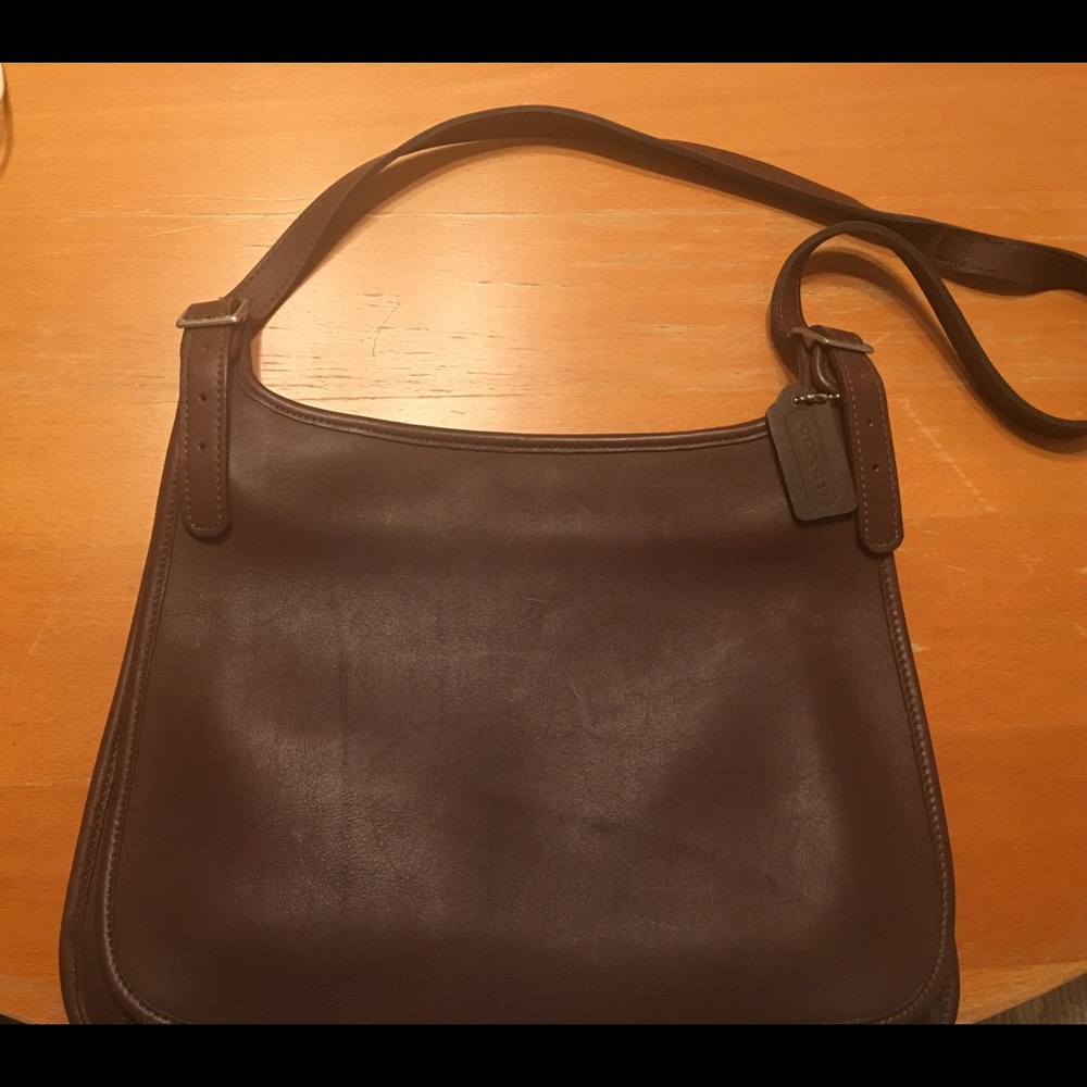 Brown Coach Purse. Professionally cleaned.